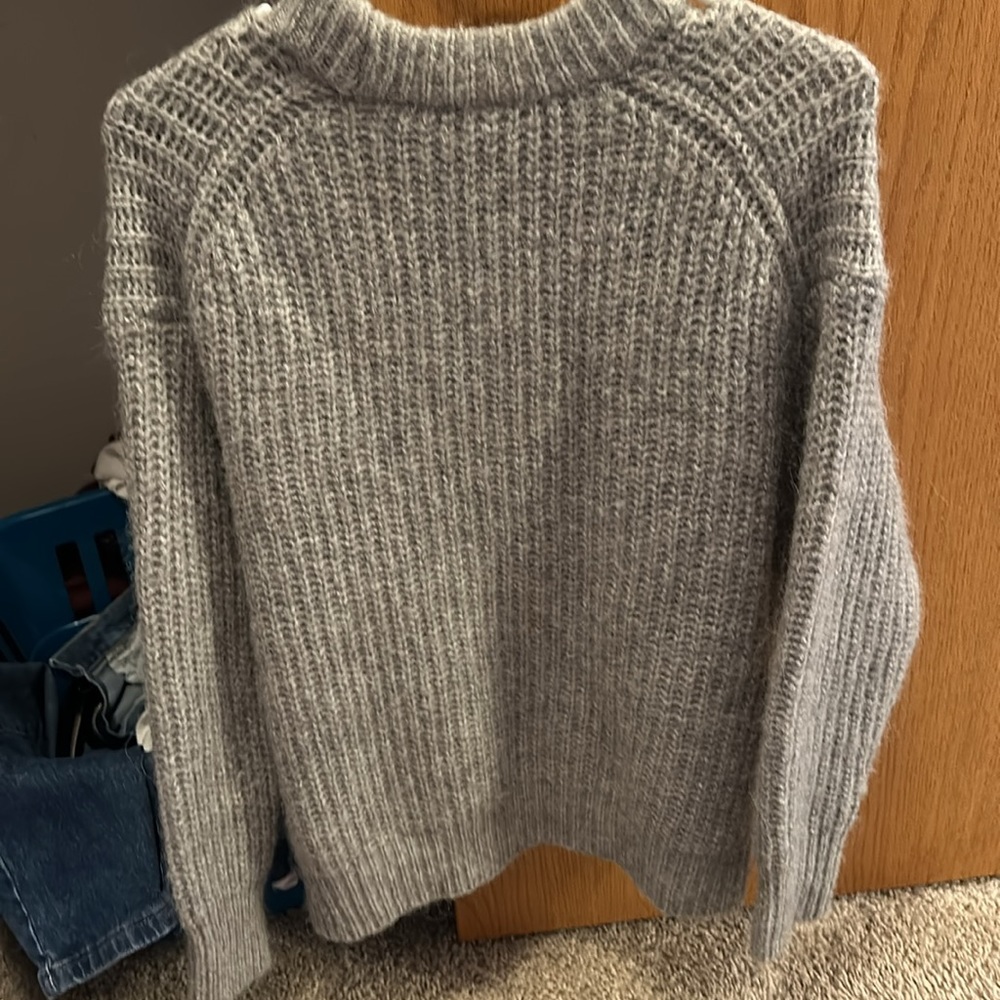 Zara Basic Wool And Alpaca Blend Sweater Size Sma… - image 8